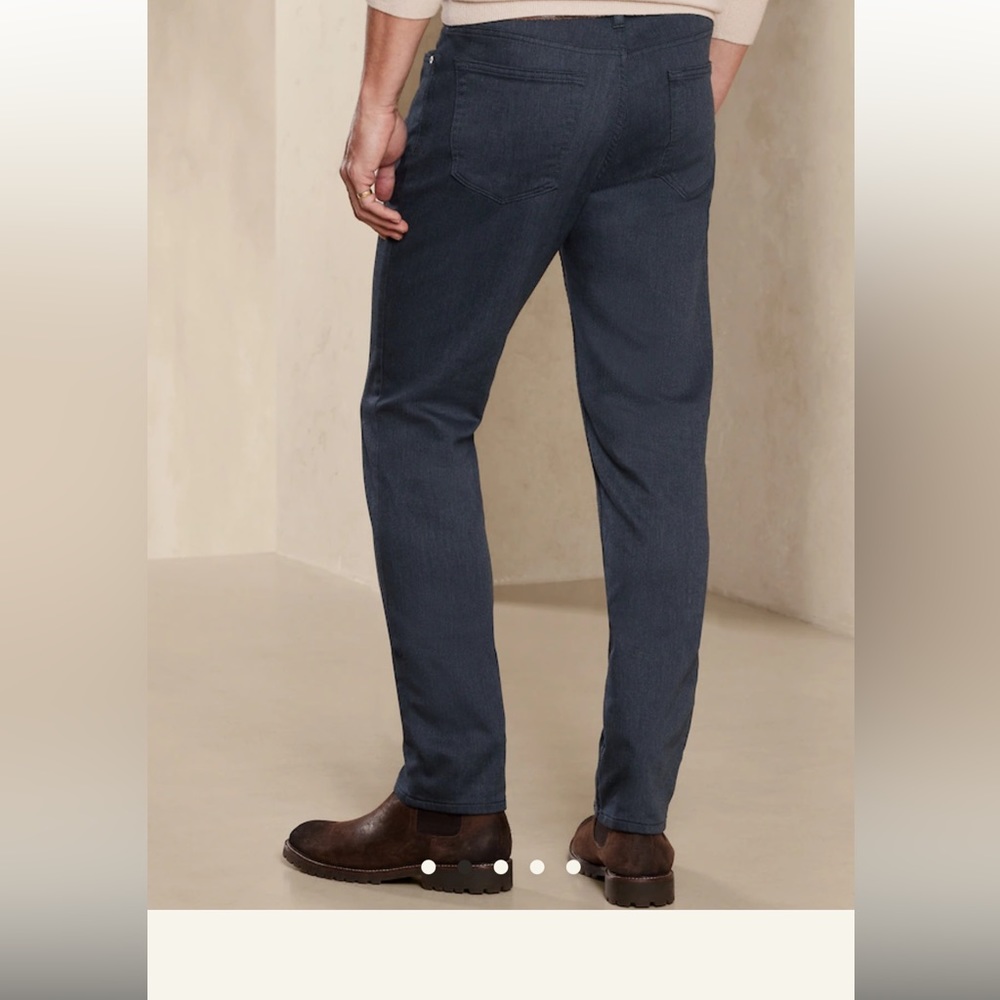NWT banana republic traveler pant 40x34 slim fit